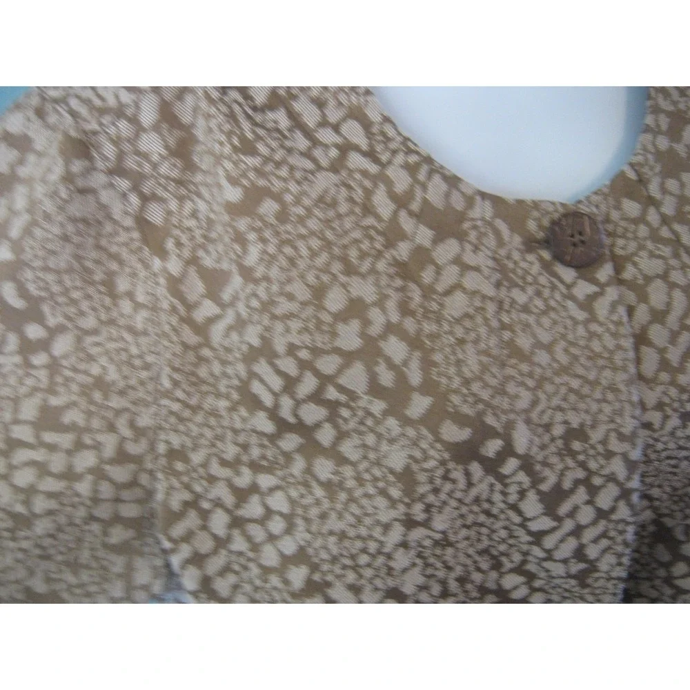Chico's Additions 1 Button Blazer Size 16 Tag Size 3 3/4 Sleeve